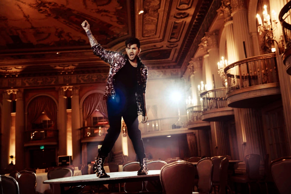 Adam Lambert photographed by Austin Hargrave