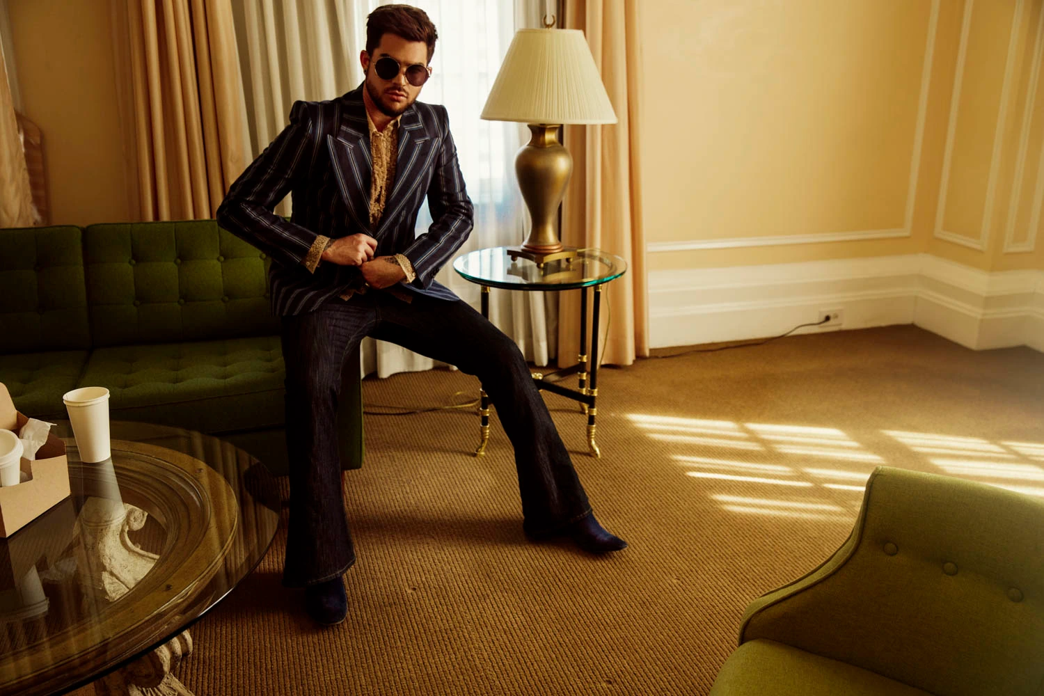Adam Lambert photographed by Austin Hargrave
