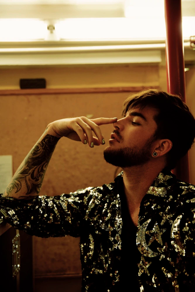 Adam Lambert photographed by Austin Hargrave