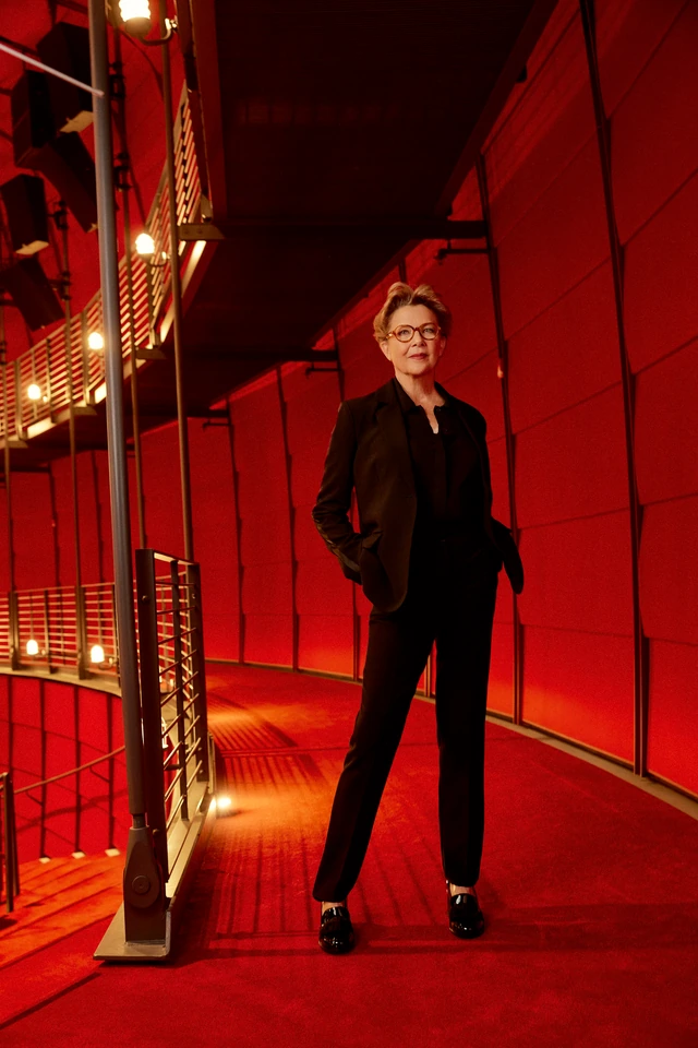 Annette Bening photographed by Austin Hargrave
