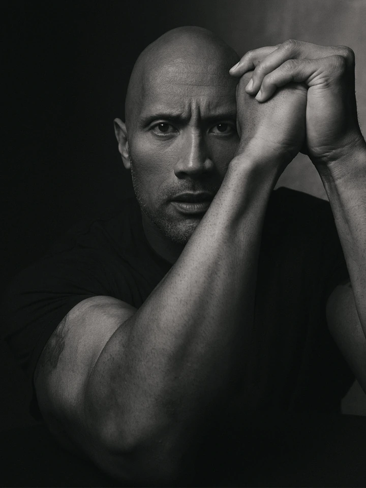Austin Hargrave The Rock  Dwayne Johnson photographed by Austin Hargrave