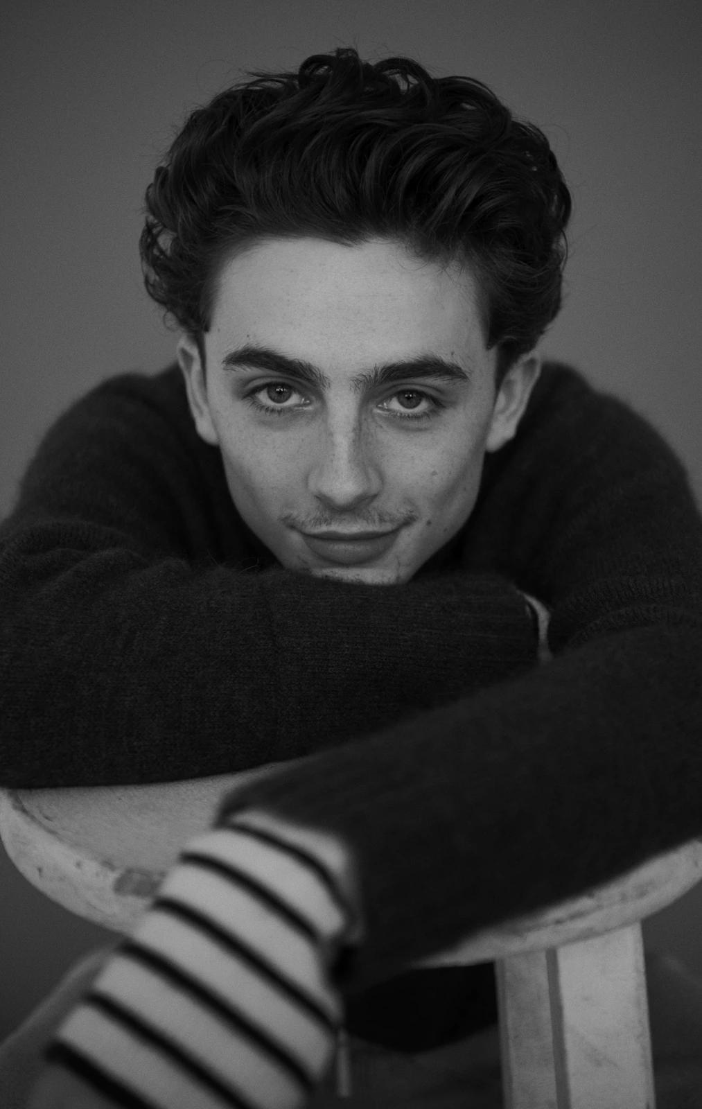 Timothée Chalamet photographed by Austin Hargrave for Time, 