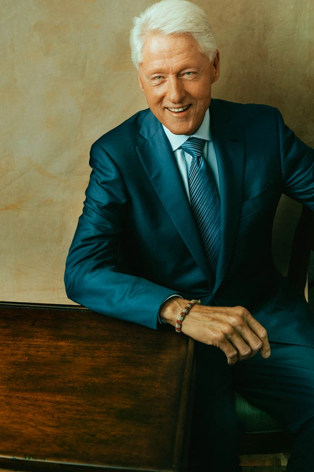Bill Clinton photographed by Austin Hargrave