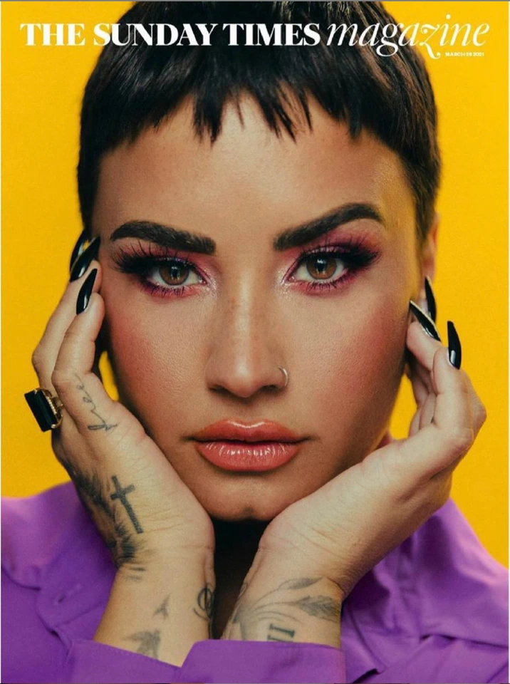 Demi Lovato photographed by Austin Hargrave