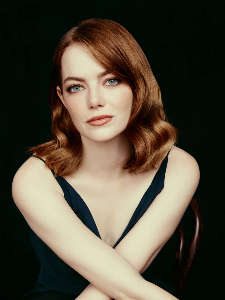Emma Stone photographed by Austin Hargrave