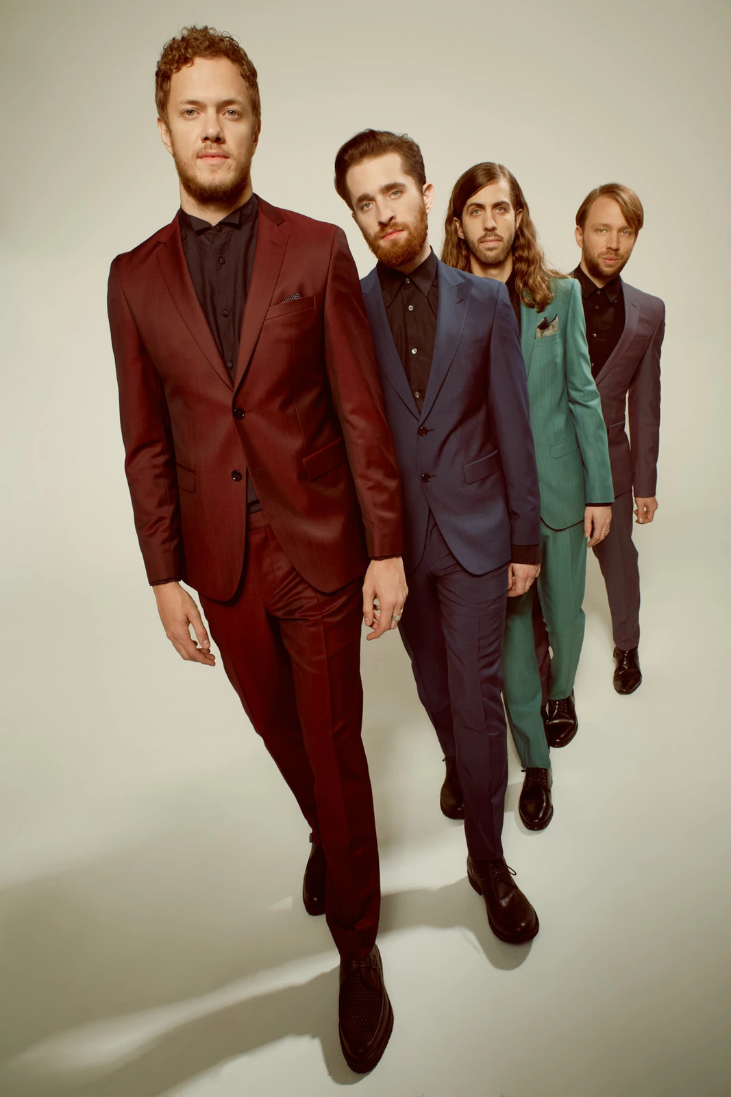 Imagine Dragons Dan Reynolds Wayne Sermon Ben McKee Daniel Platzman, photographed by Austin Hargrave