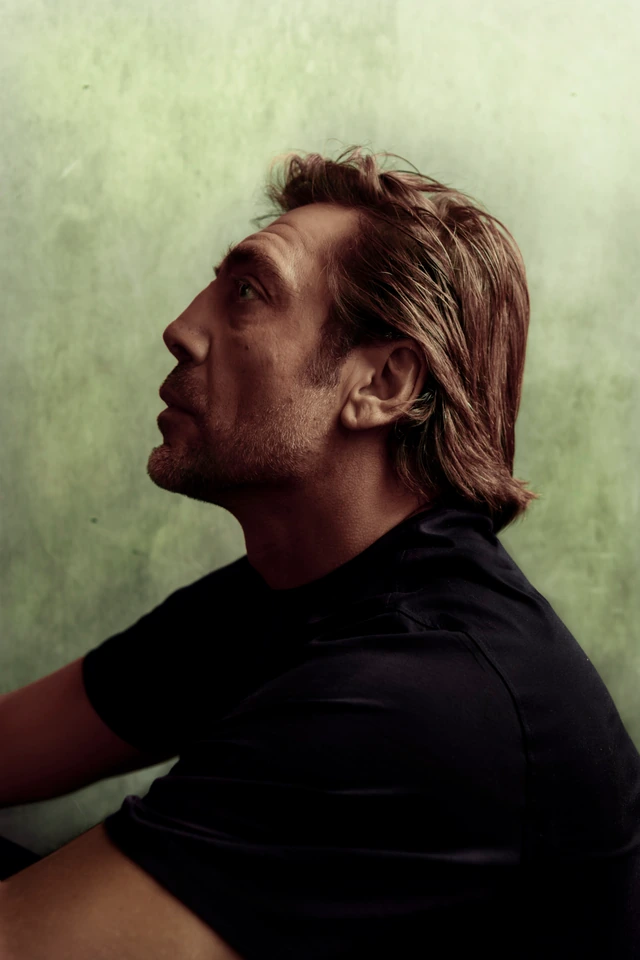 Javier Bardem photographed by Austin Hargrave