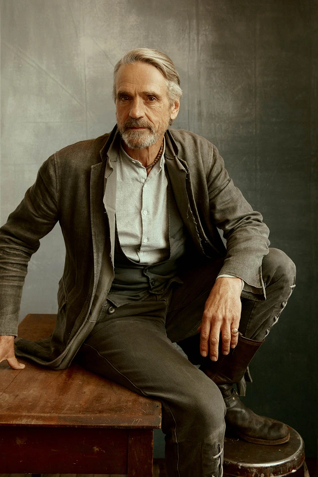 Jeremy Irons photographed by Austin Hargrave