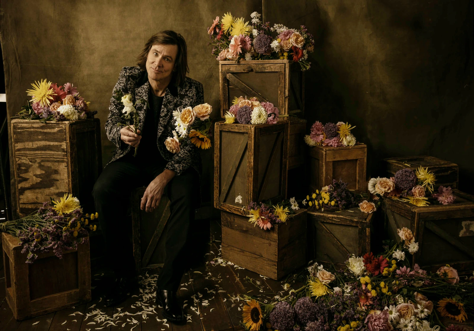 Jim Carrey photographed by Austin Hargrave