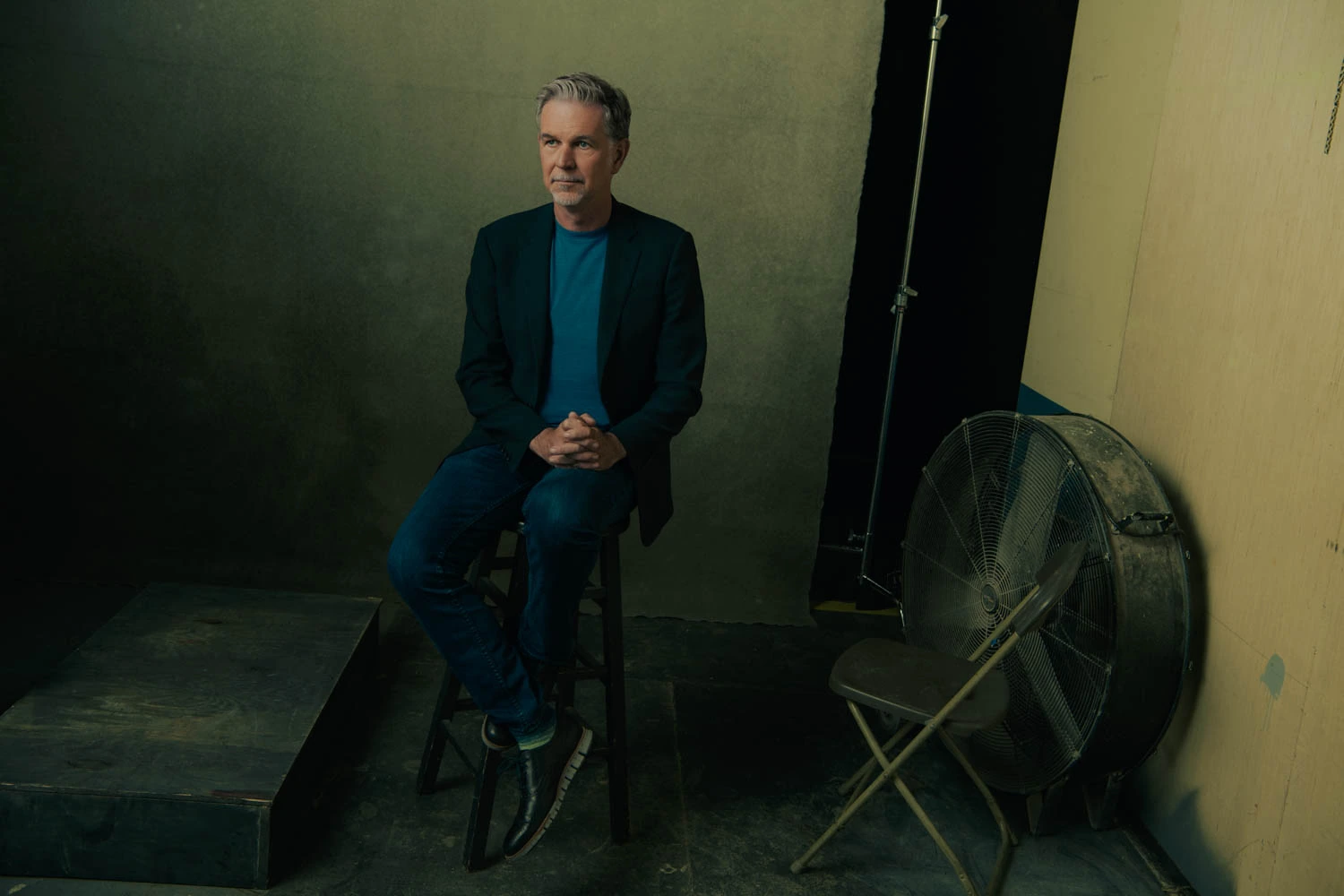 Reed Hastings co-founder of Netflix, photographed by Austin Hargrave