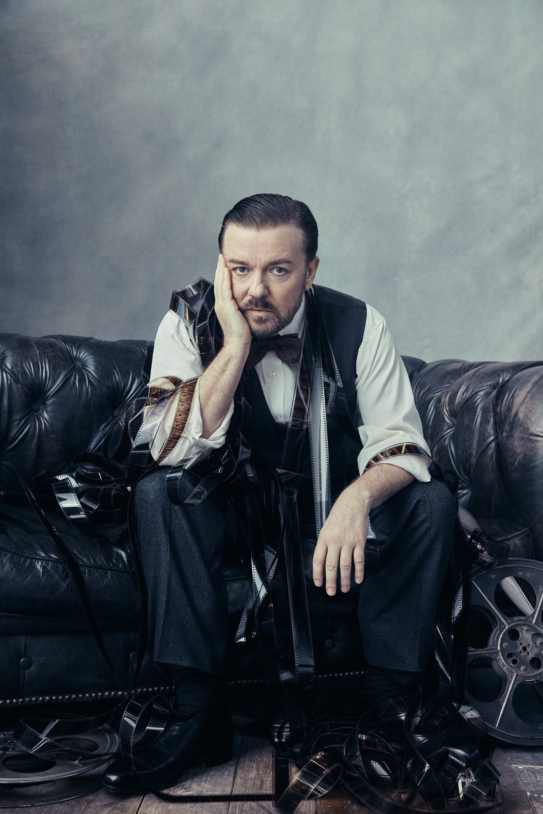 Ricky Gervais photographed by Austin Hargrave