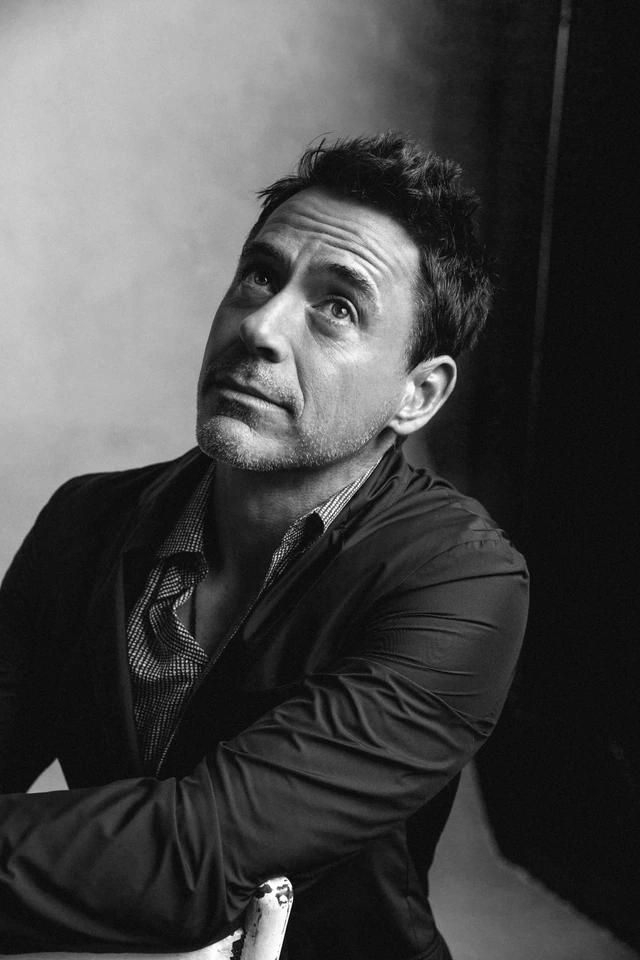 Robert Downey Jr photographed by Austin Hargrave