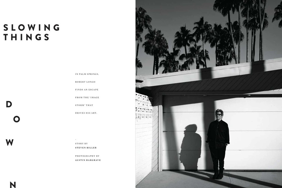 Robert Longo photographed by Austin Hargrave