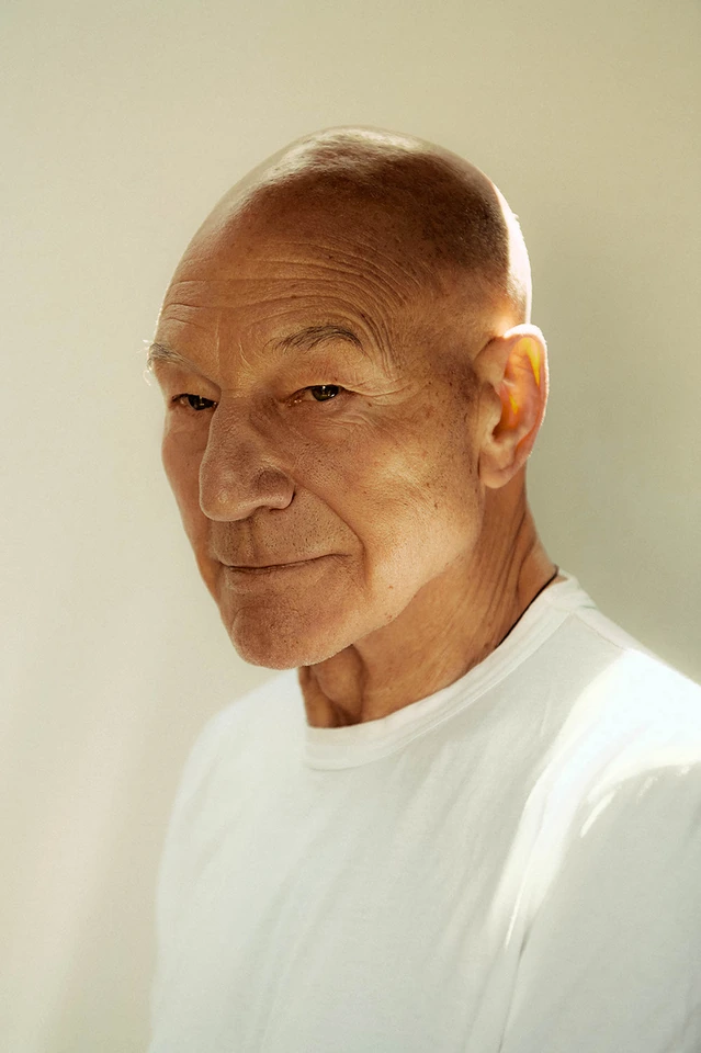 Sir Patrick Stewart photographed by Austin Hargrave