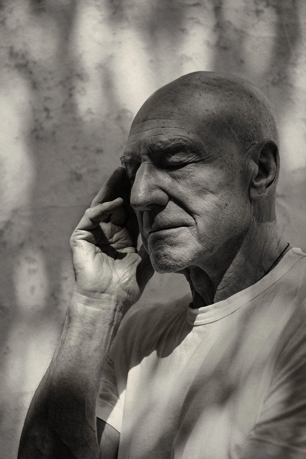 Sir Patrick Stewart photographed by Austin Hargrave
